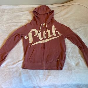 Mauve Pink zip up jacket